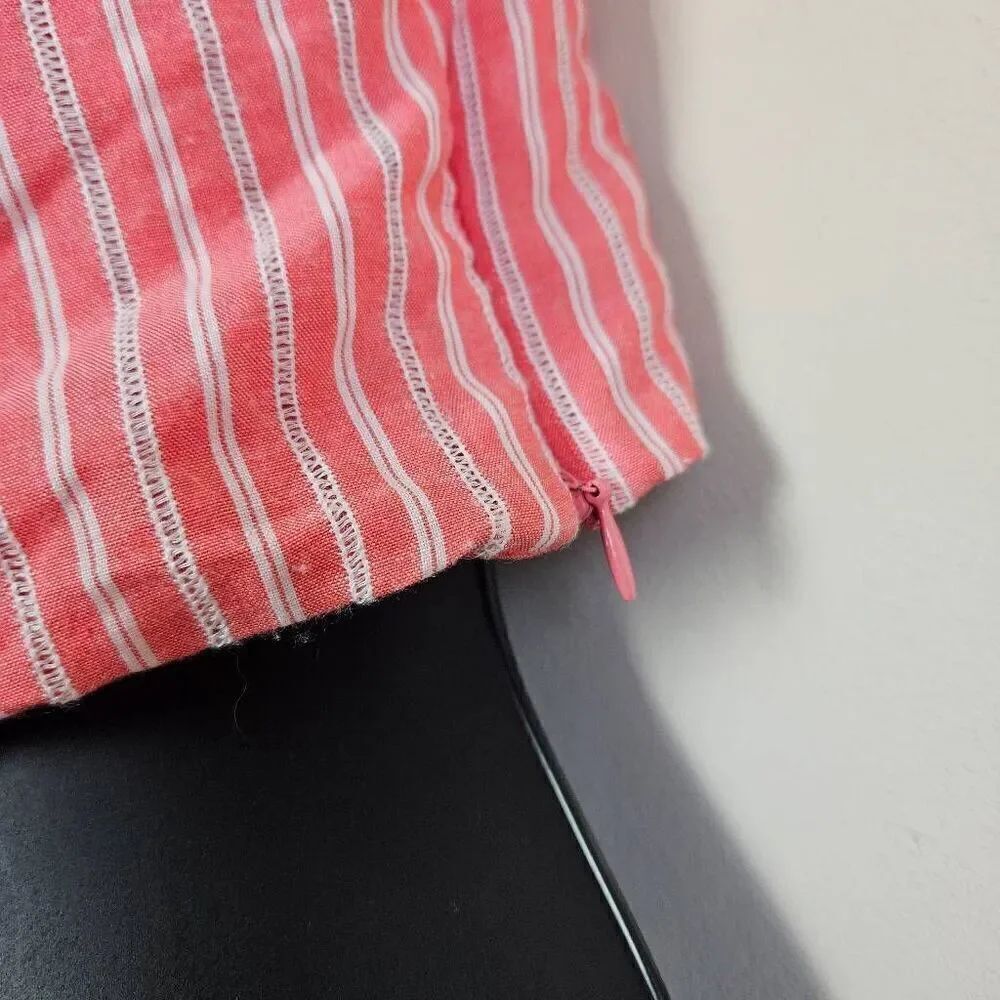Free People Striped Ruffled Crop Top - Picture 4 of 8